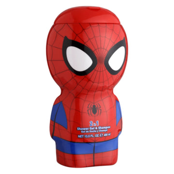 Air-Val Marvel Spiderman 2in1 Shower Gel & Shampoo 400ml με λευκό φόντο
